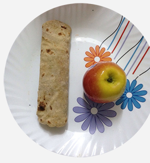 Egg Chappathi Roll