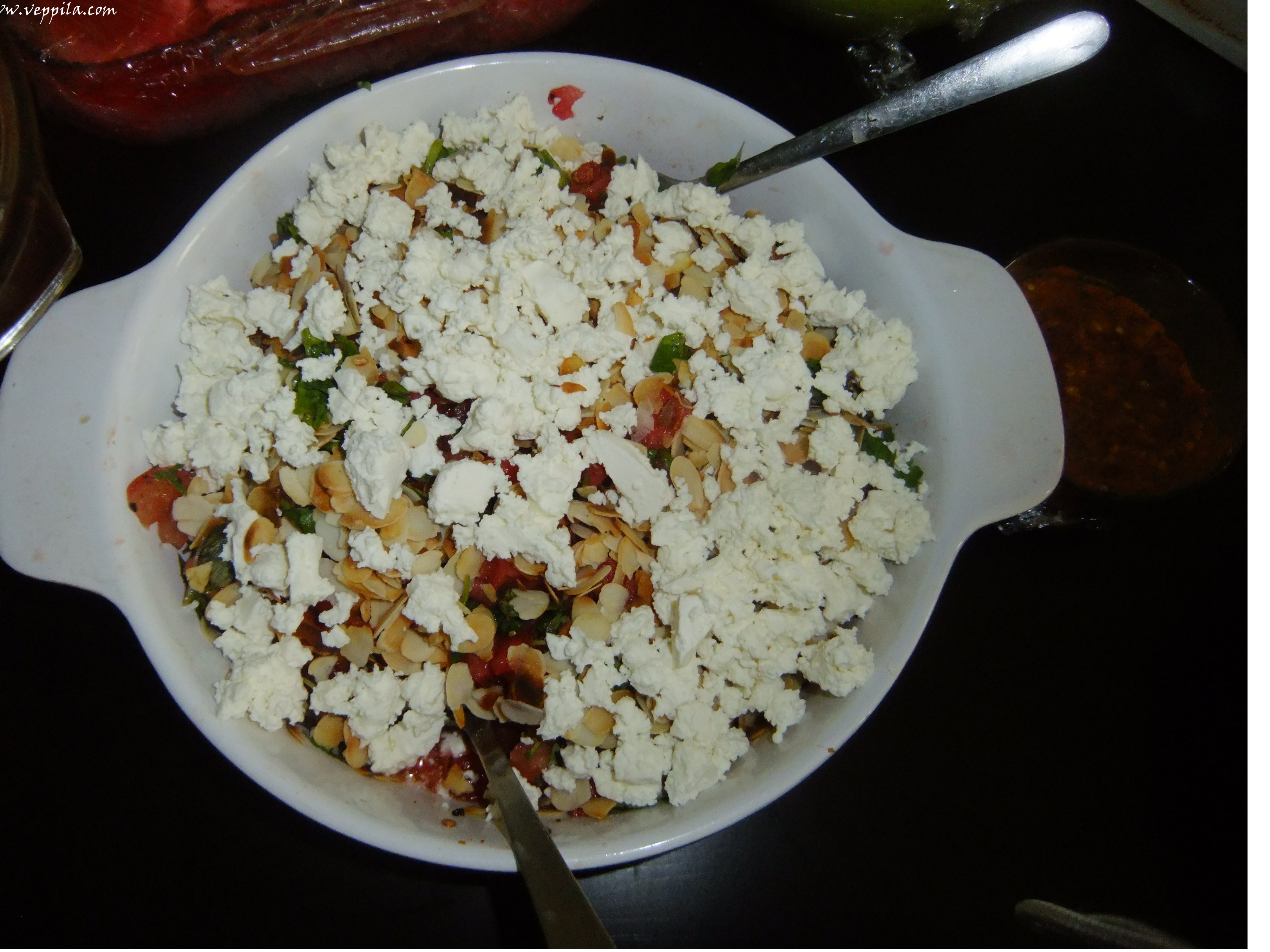 Cornflakes salad