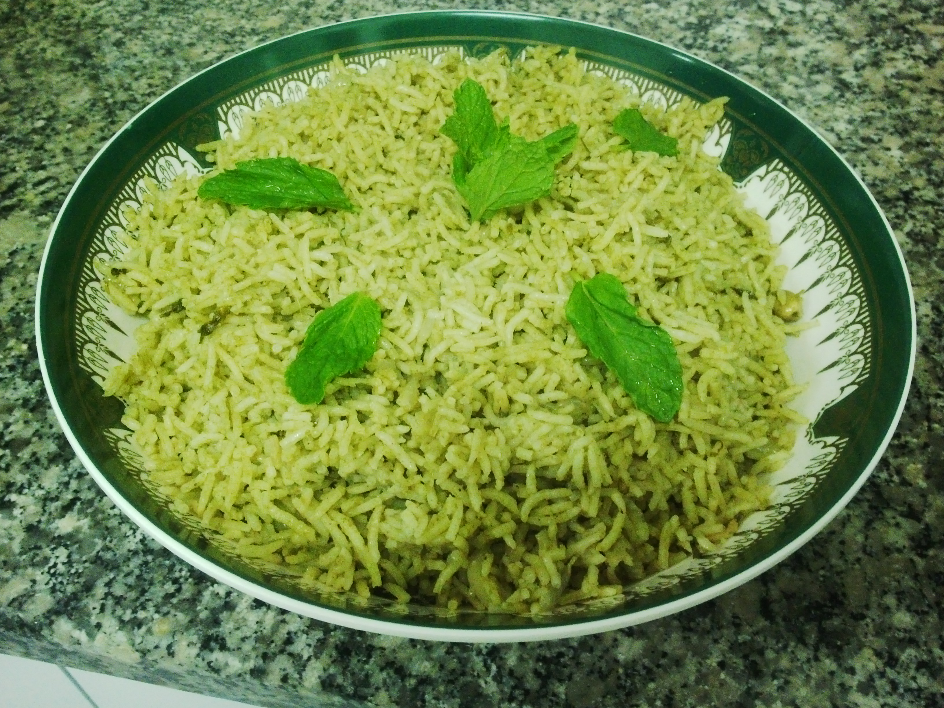 MINT RICE (Pudina Rice)