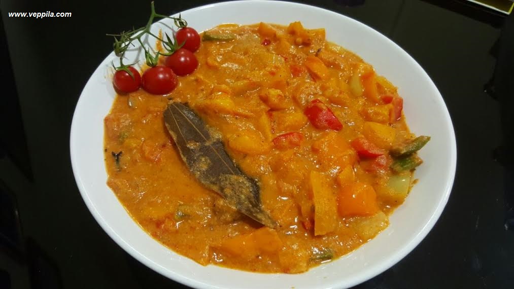 Capsicum Curry in Punjabi
