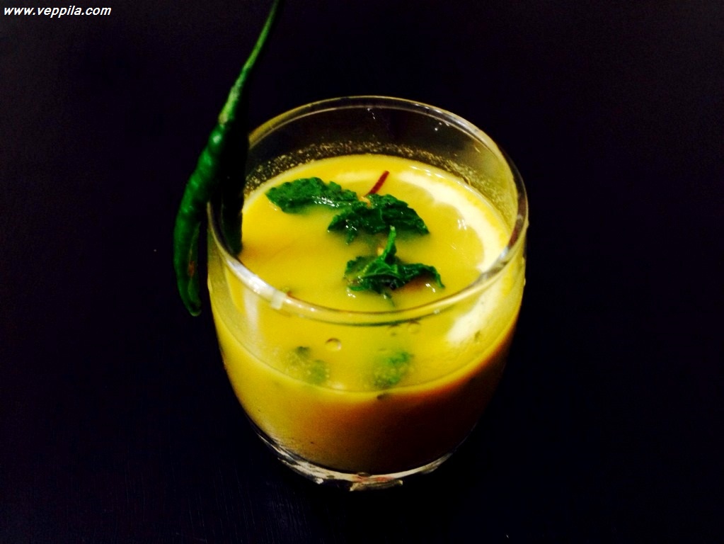 Spicy Passion fruit cocktail