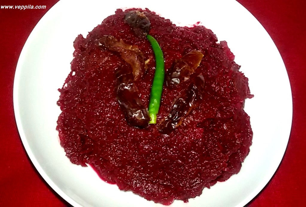 Beetroot Dates Chutney