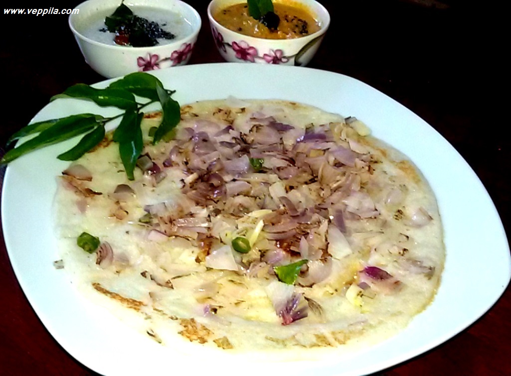 "Onion Uthappam
