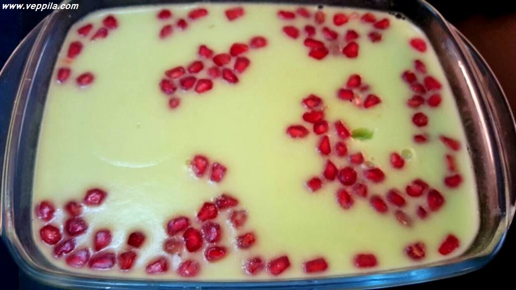 Pista  Flavoured Tender Coconut Pudding