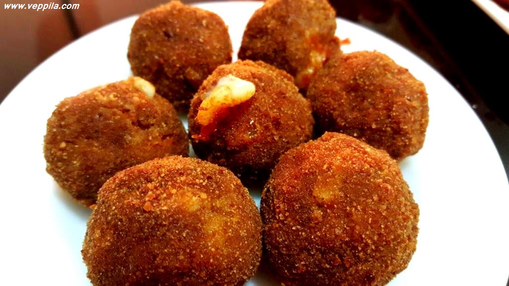 Cheese filled meat balls