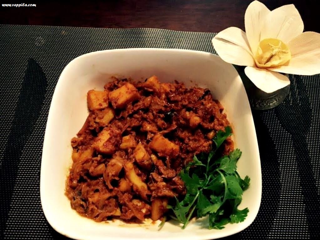 Cuttlefish (Kanava) Coconut roast