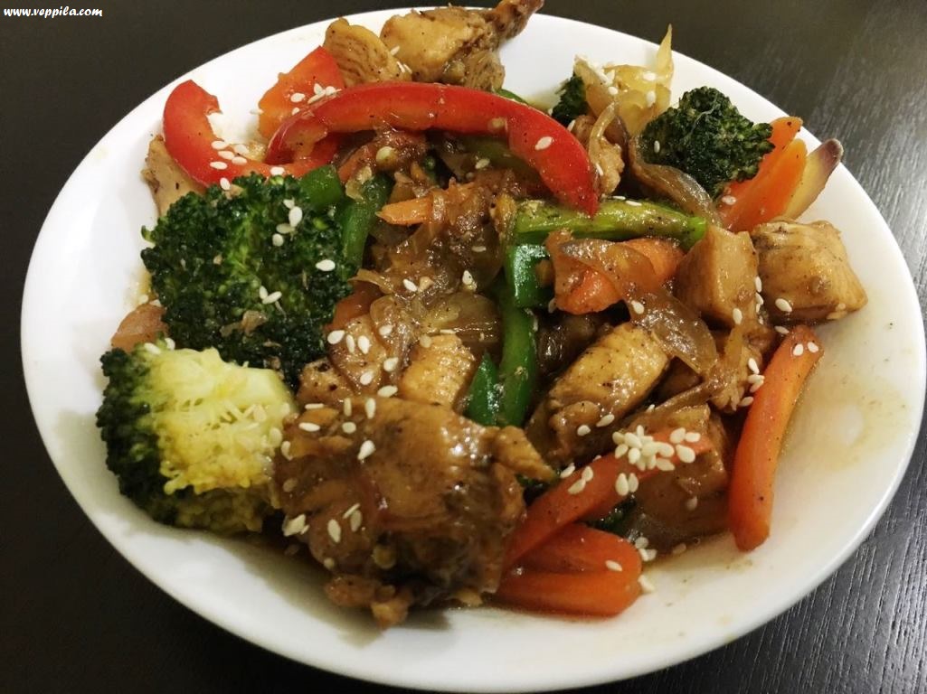 Chicken Teriyaki with Vegetables