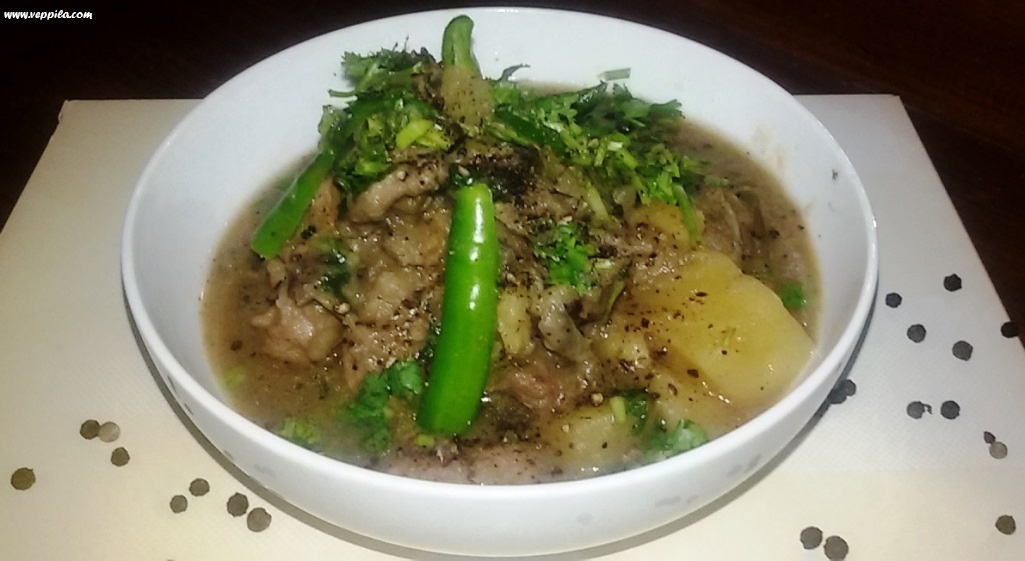 Mutton Kalimiri /Kalimirchi  (Pepper Mutton)