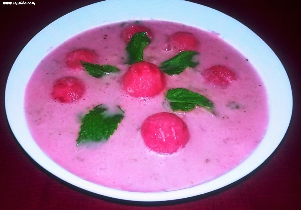 Watermelon cold soup