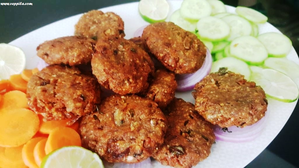 Peanut Poha Patties