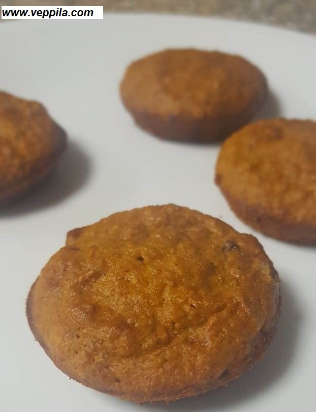 Healthy Carrot Dates cup cakes
