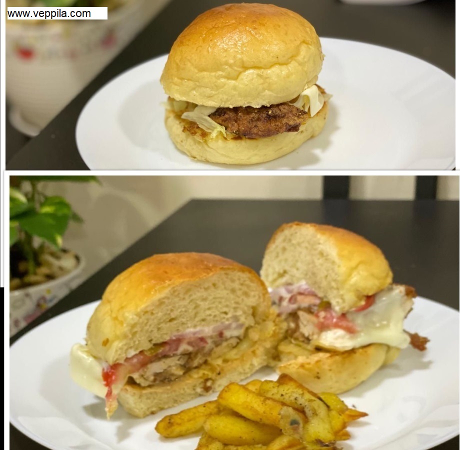 Cajun Chicken Burger