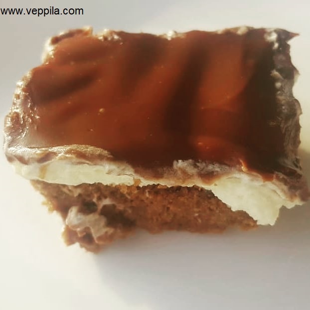 Three layered chocolate pudding cake