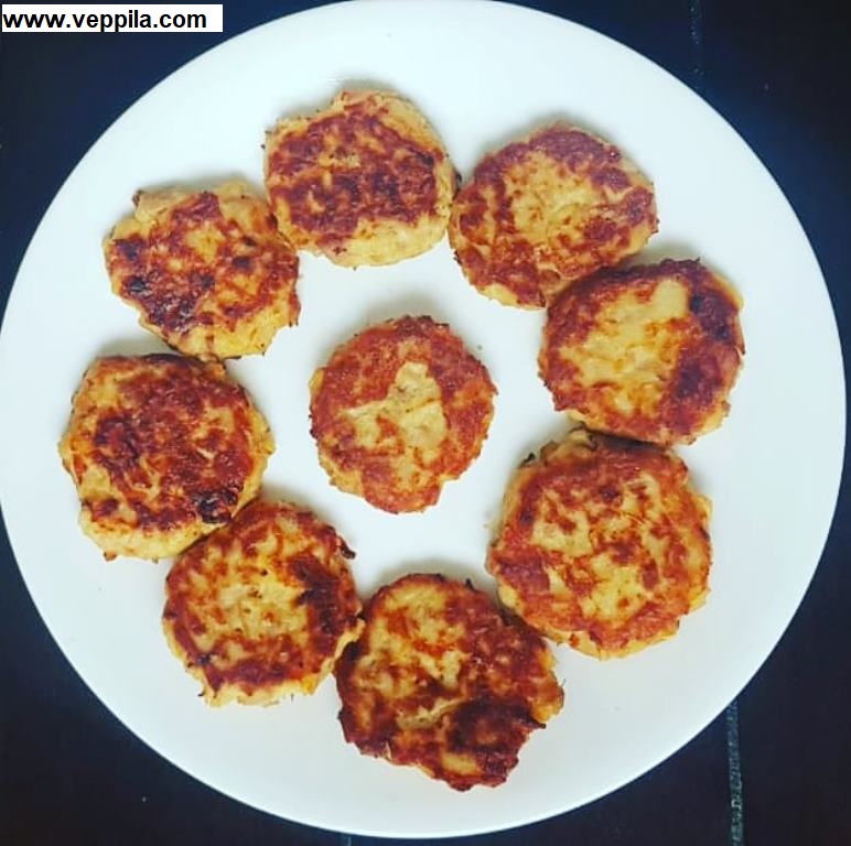 Potatoe tuna fritters