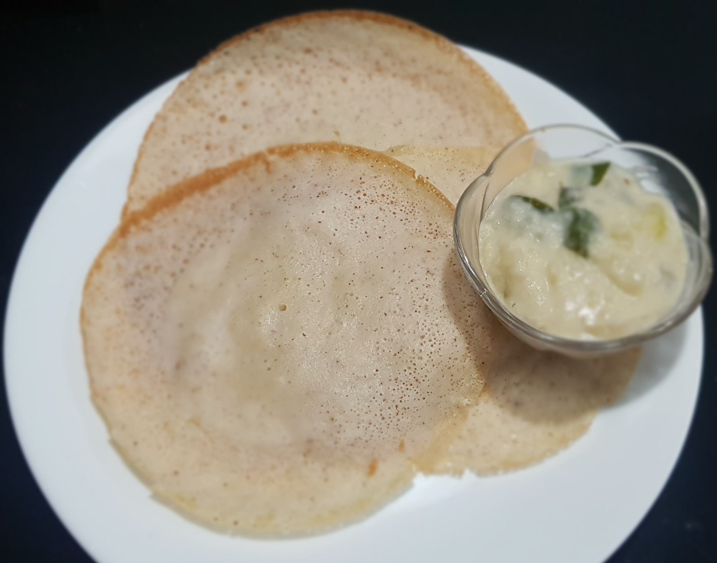" Broken wheat Thattu dosa