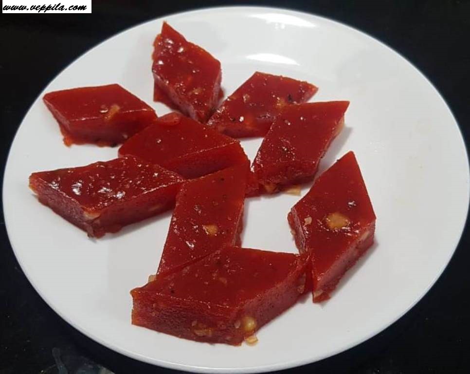 Watermelon halwa